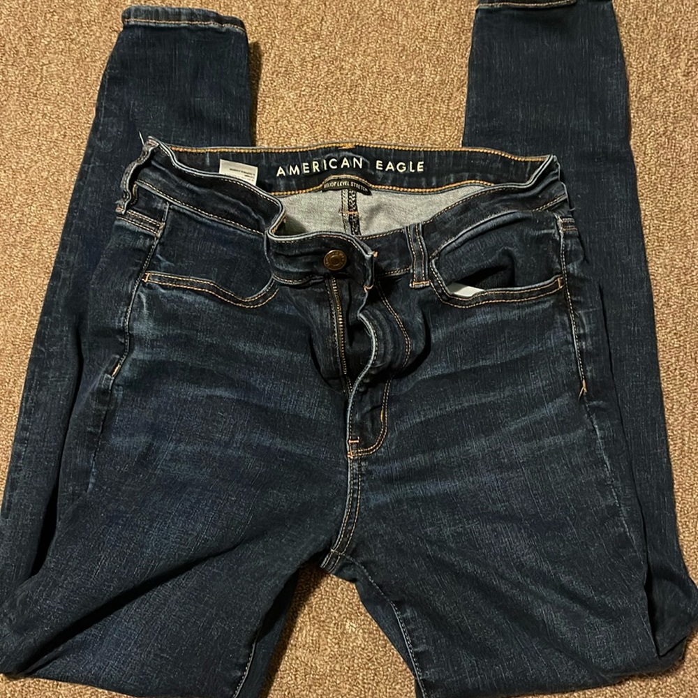 American Eagle Super High Rise Jegging